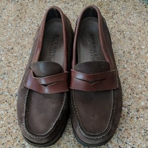 Mens  leather Sperry Top Siders